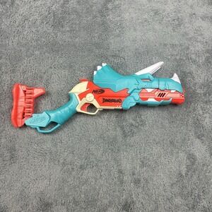 NERF Dinosquad Tricera-Blast‎ Dart Blaster Shotgun "No Bullets"